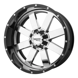 Moto Metal – MO200 – Chrome – 20″x10″ -18mm – Summer Wheels – MO200-20105018NCB